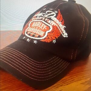 Harley-Davidson Black and Orange Apparel Tag